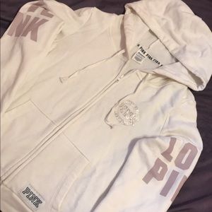 VS PINK Zip up hoodie